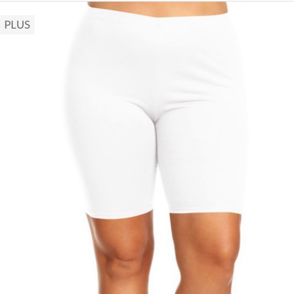 Plus Size White Bikers